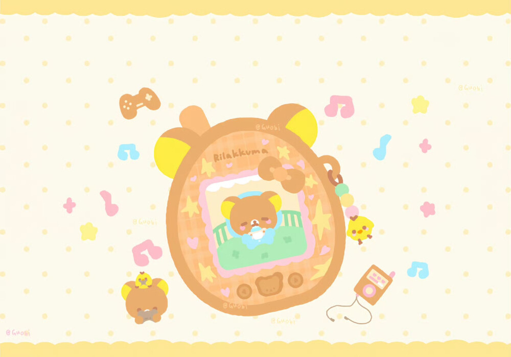 轻松熊iPad平板壁纸​​​