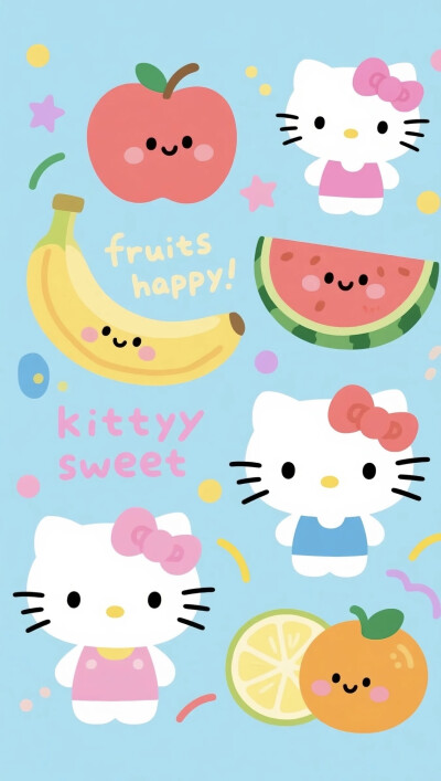 kitty 壁纸 卡通 三丽鸥