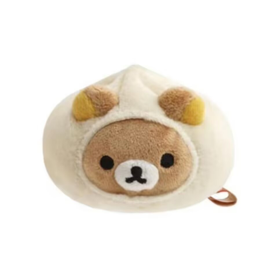 轻松熊可爱白底头像