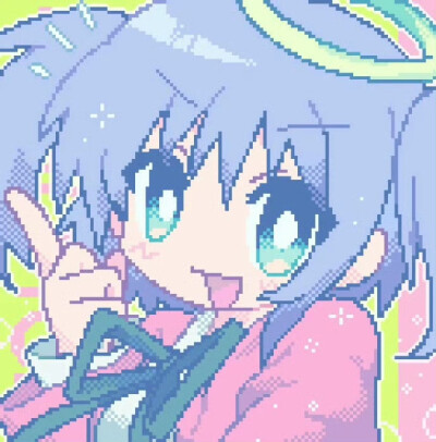 蓝色系漫头