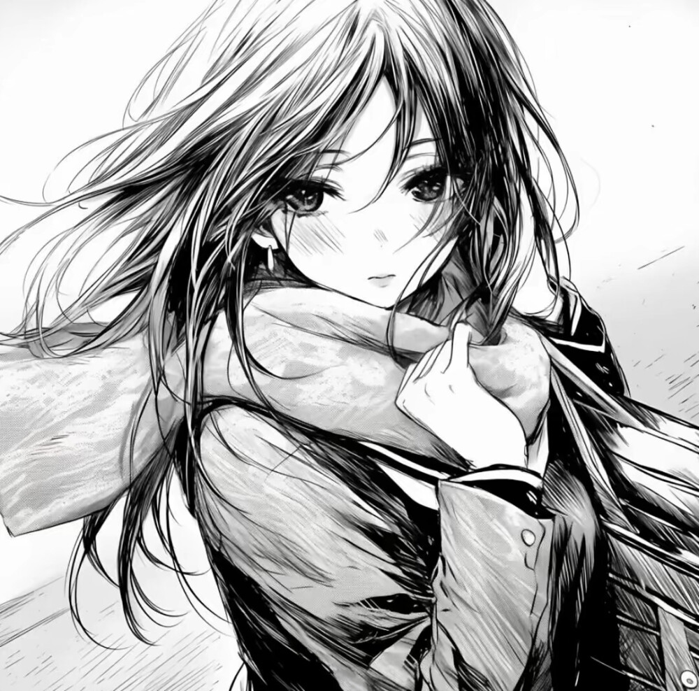 黑白女漫