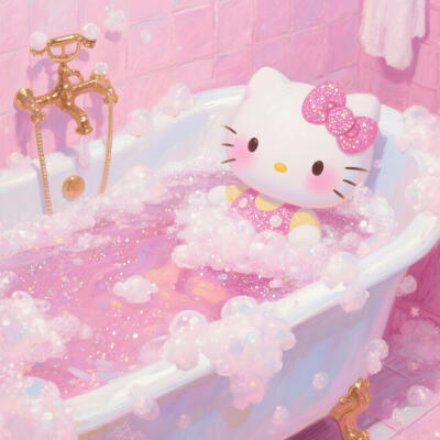 HelloKitty洗漱系列头像