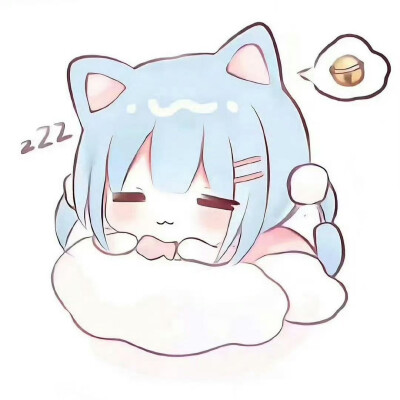 蓝色系漫头