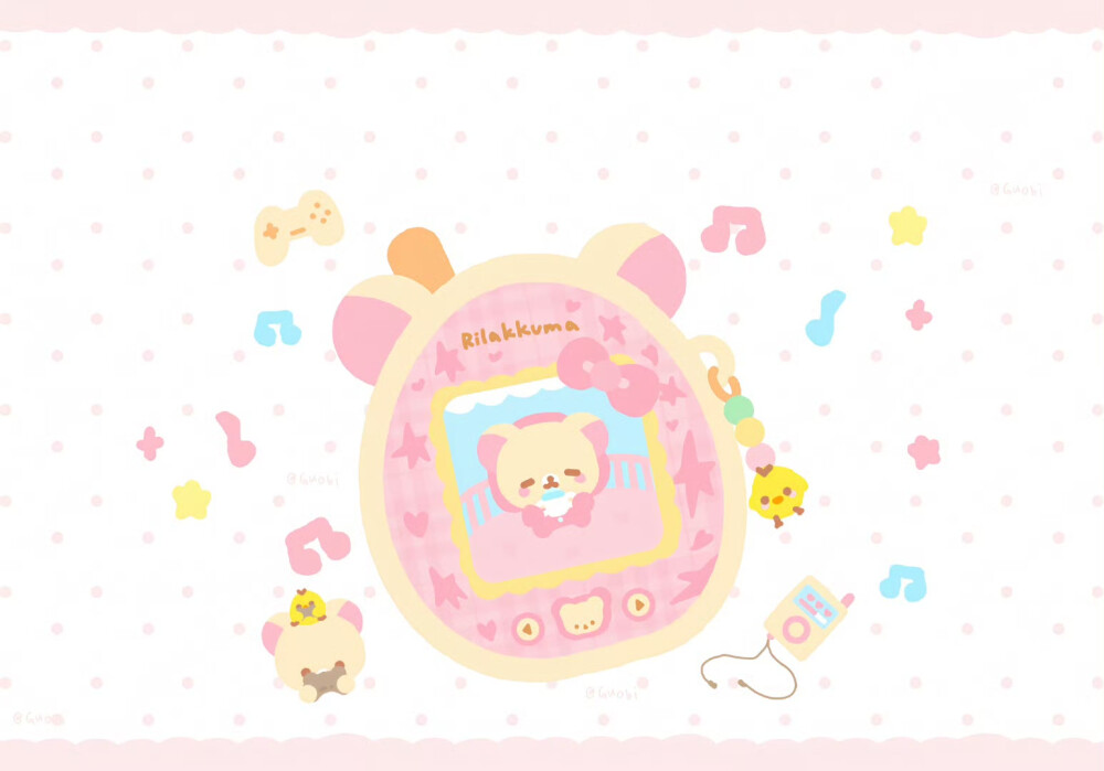 轻松熊iPad平板壁纸​​​