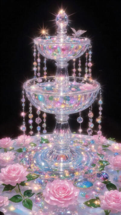 梦幻喷泉建筑