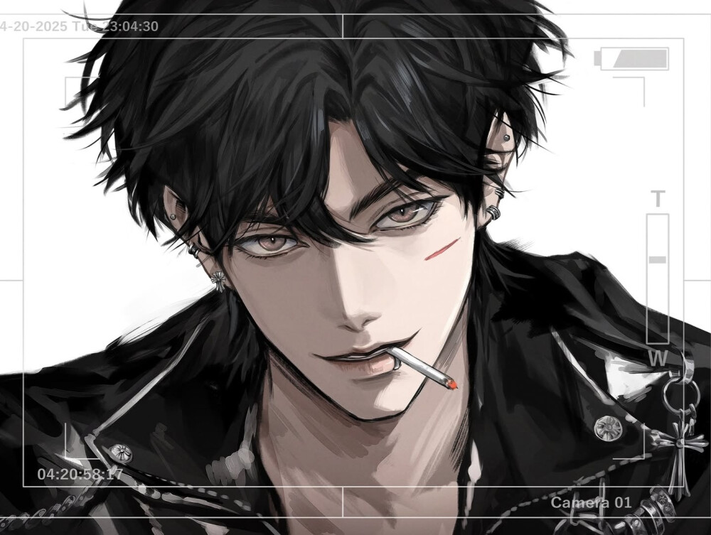 动漫男头