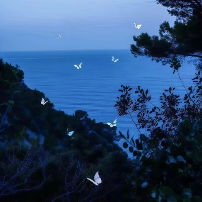 微信蓝色背景图