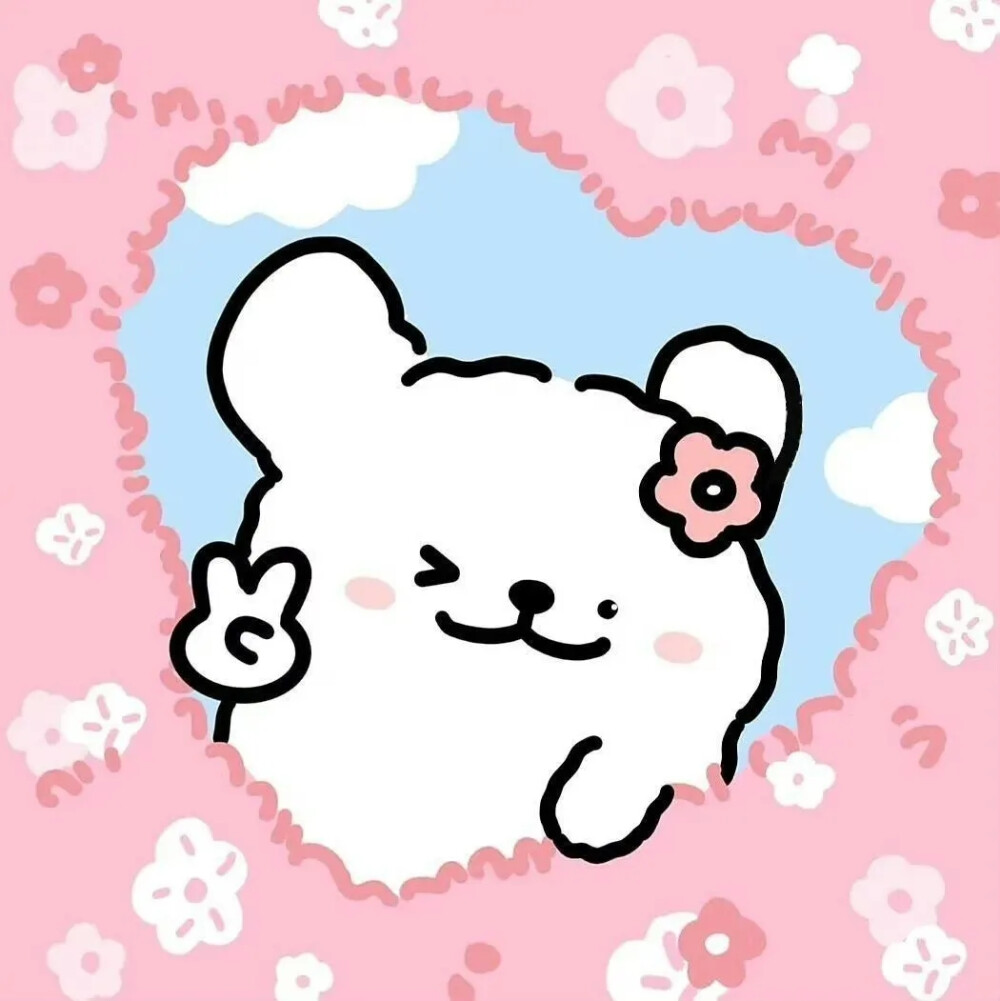 线条小狗情头