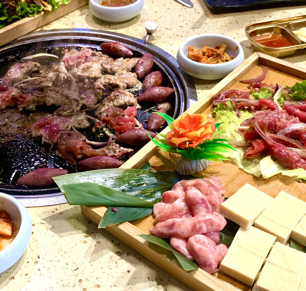 外卖炸鸡烤肉