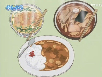 哆啦A梦｜美食桌巾