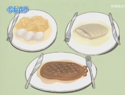 哆啦A梦｜美食桌巾