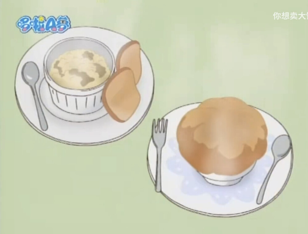 哆啦A梦｜美食桌巾