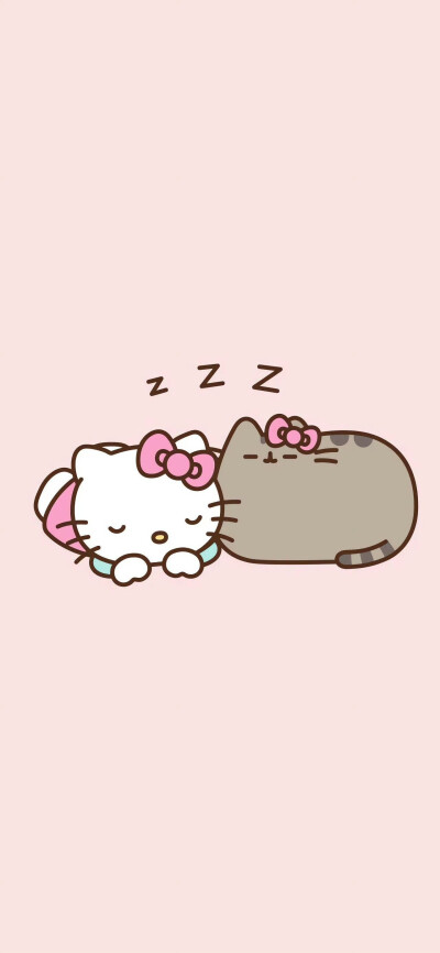 Kitty可爱壁纸
#插画壁纸#