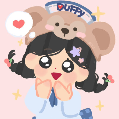 irasutoya插画小人×迪士尼可爱情头
图源：超级无敌二踢脚