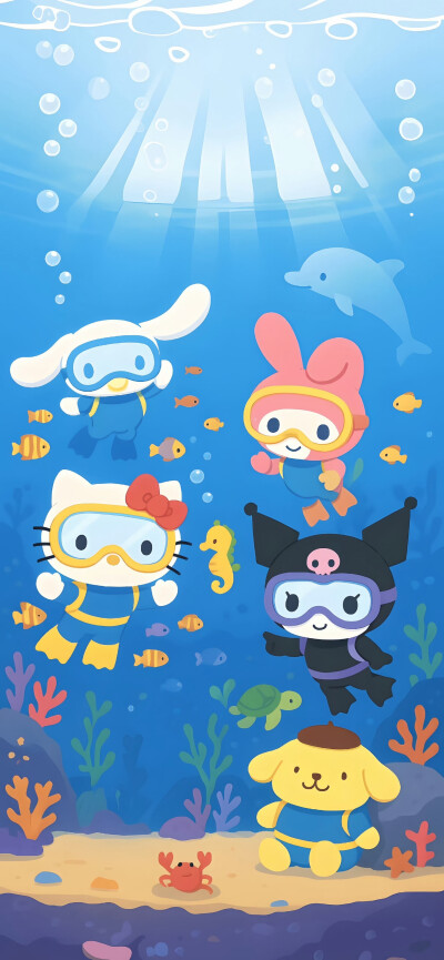 Kitty可爱壁纸
#插画壁纸#