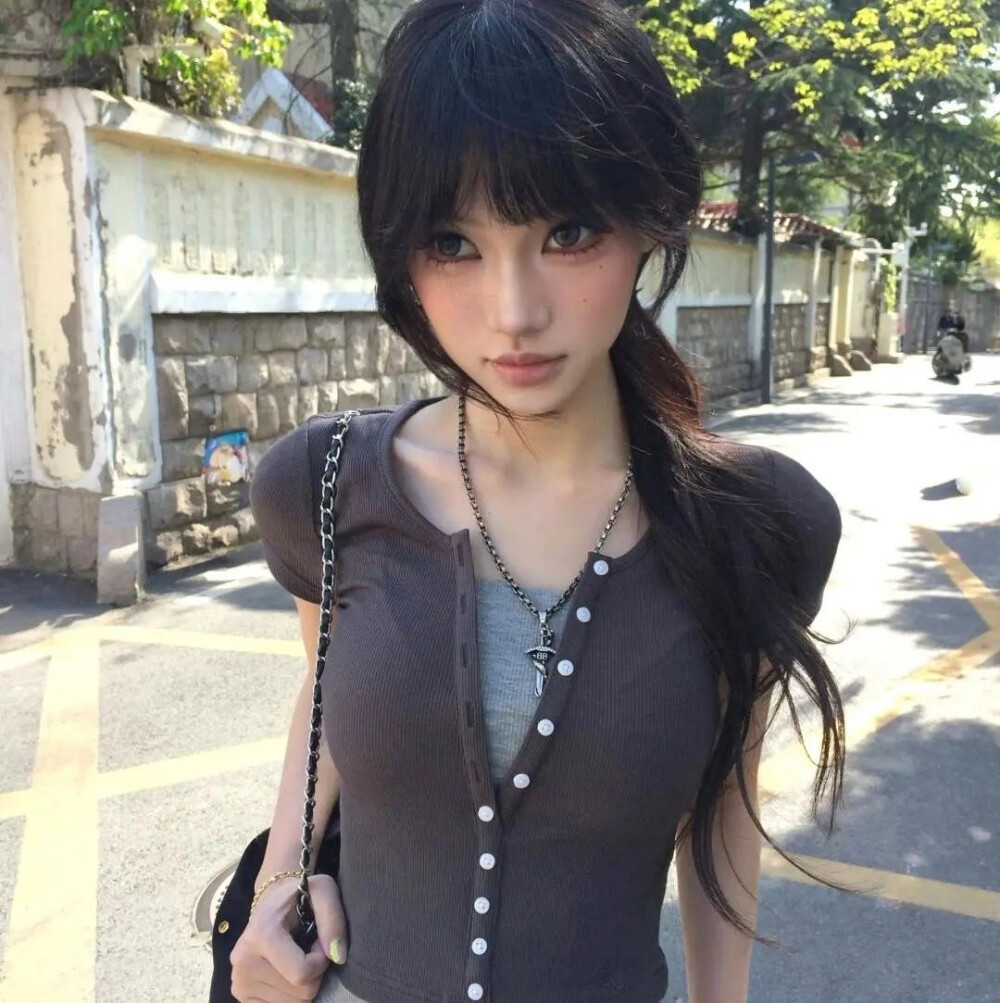 古早ins女头