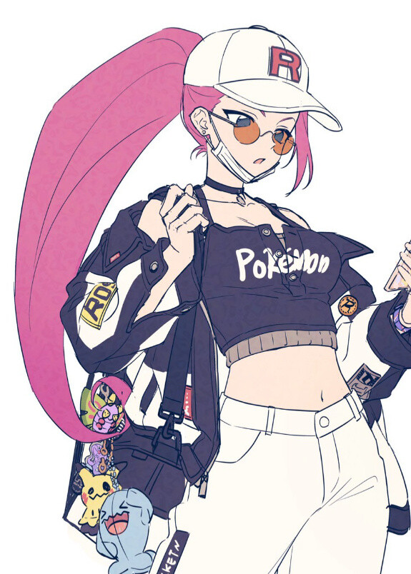 宝可梦可爱迷人的 火箭队 养眼组
（cr .pkgllllllv） ​​​
叶不羞羞羞羞羞羞