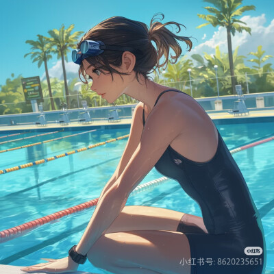 泳池少年1
