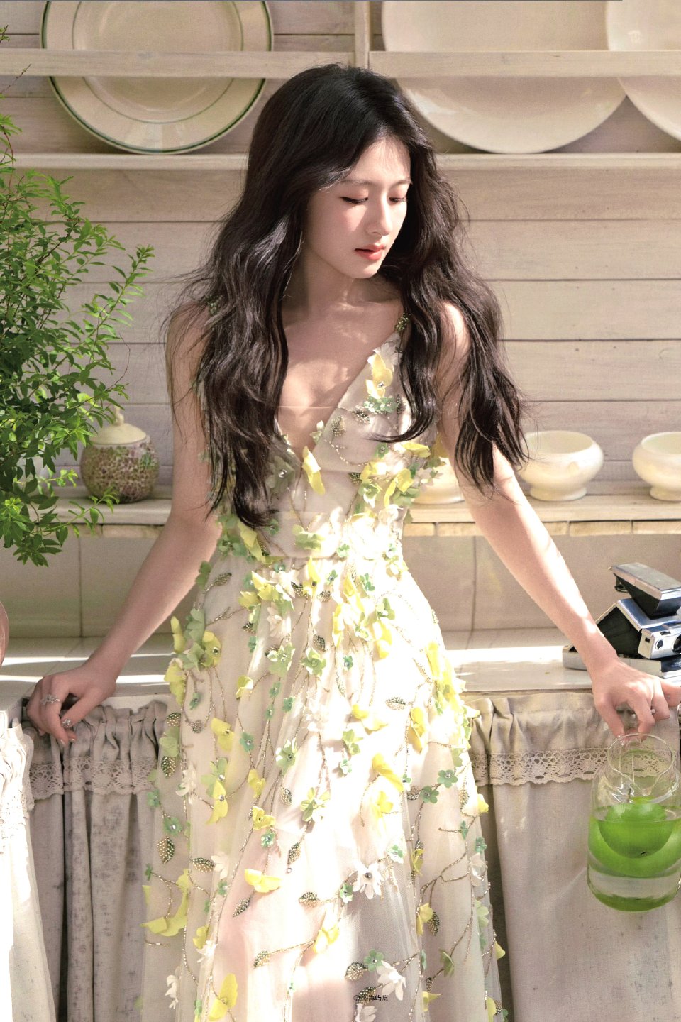 李兰迪＃绿色＃春夏