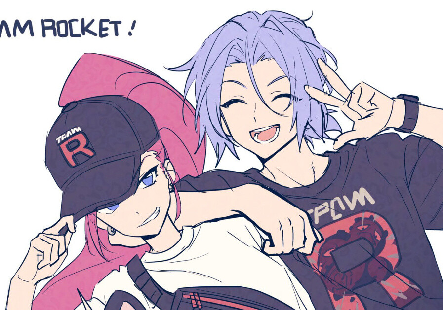 宝可梦可爱迷人的 火箭队 养眼组
（cr .pkgllllllv） ​​​
叶不羞羞羞羞羞羞