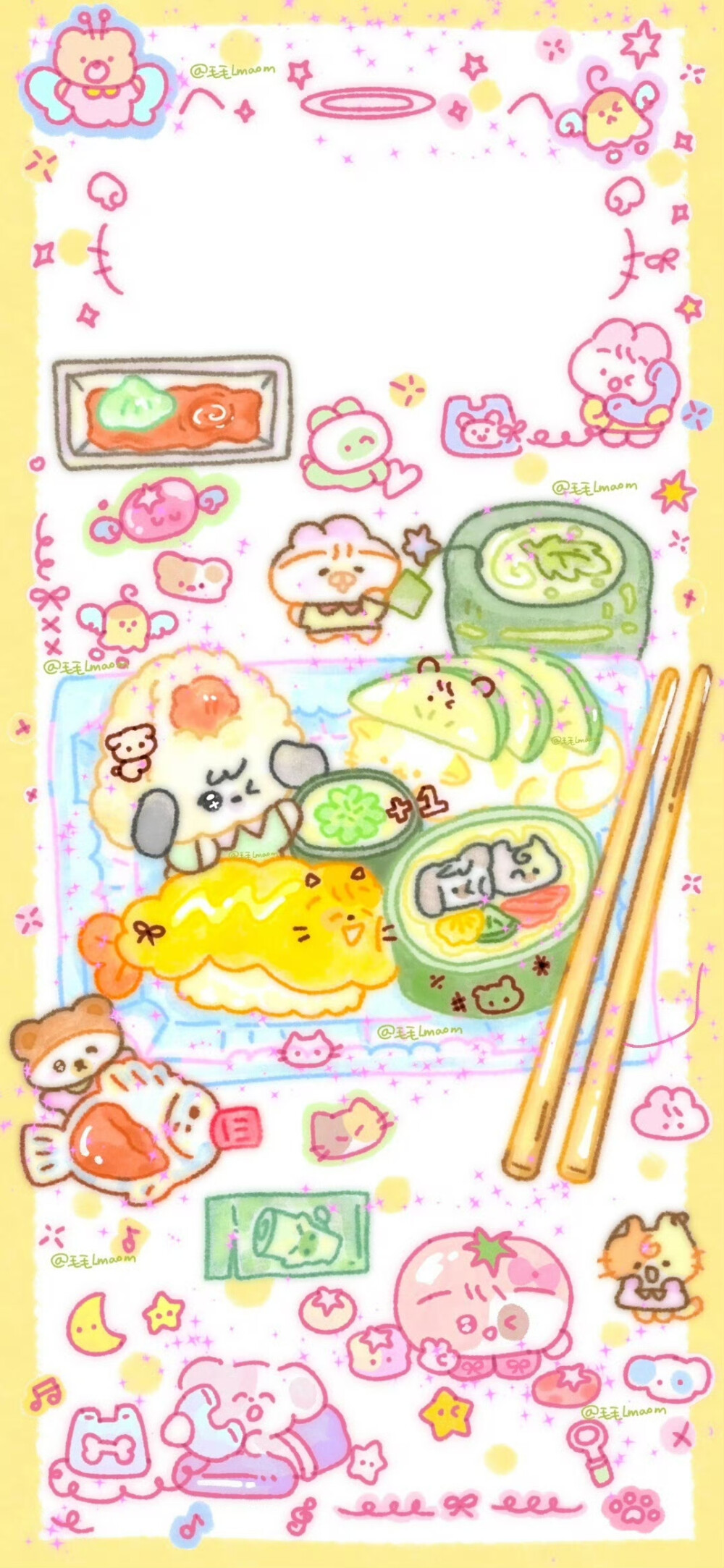 可爱壁纸又增加啦՞⩌⌯⩌՞ ​​​
#插画壁纸#