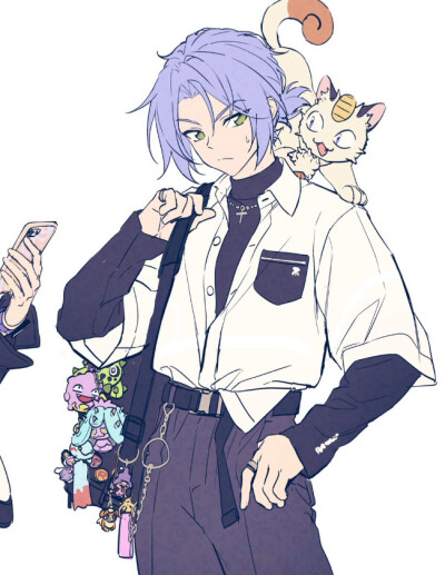 宝可梦可爱迷人的 火箭队 养眼组
（cr .pkgllllllv） ​​​
叶不羞羞羞羞羞羞