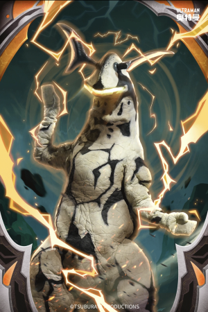 宇宙怪兽，艾雷王。放电攻击。(侵权删)