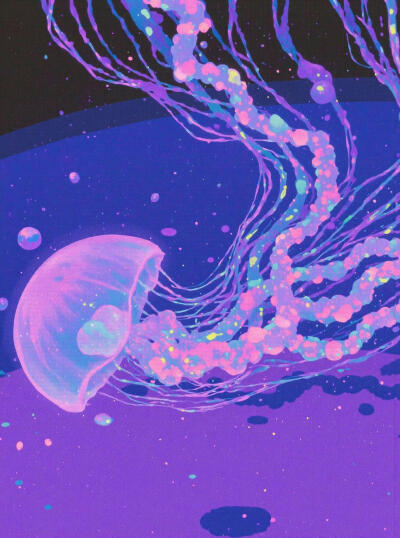 霓虹水母