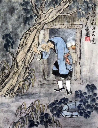 十五从军征
【汉】佚名
十五从军征，八十始得归。
道逢乡里人：“家中有阿谁？”
“遥看是君家，松柏冢累累。”
兔从狗窦入，雉从梁上飞。
中庭生旅谷，井上生旅葵。
舂谷持作饭，采葵持作羹。
羹饭一时熟，不知…