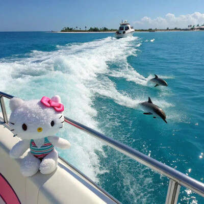 #HelloKitty头像
#冲浪喵