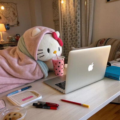 #HelloKitty头像
#工作喵