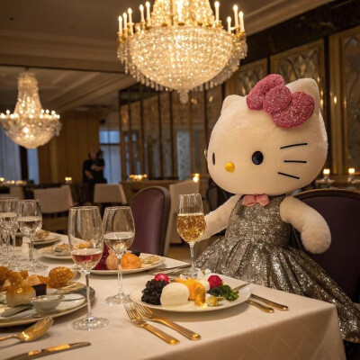 #HelloKitty头像
#精致富贵喵
