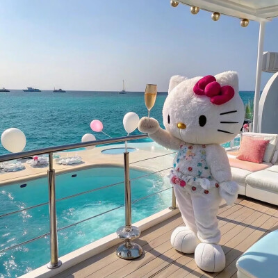 #HelloKitty头像
#精致富贵喵
