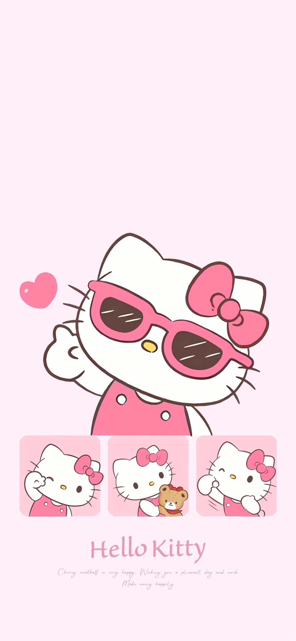 KT猫 壁纸 萌图 卡通