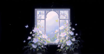 花和蝴蝶梦幻图集