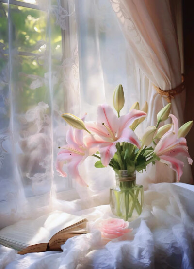 百合花图片