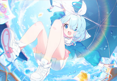 蓝色系头像