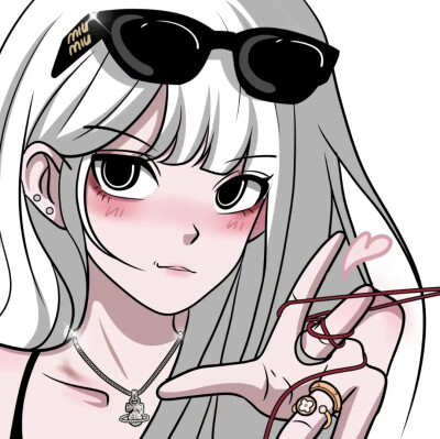 二次元动漫情侣头像