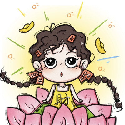 招财头像