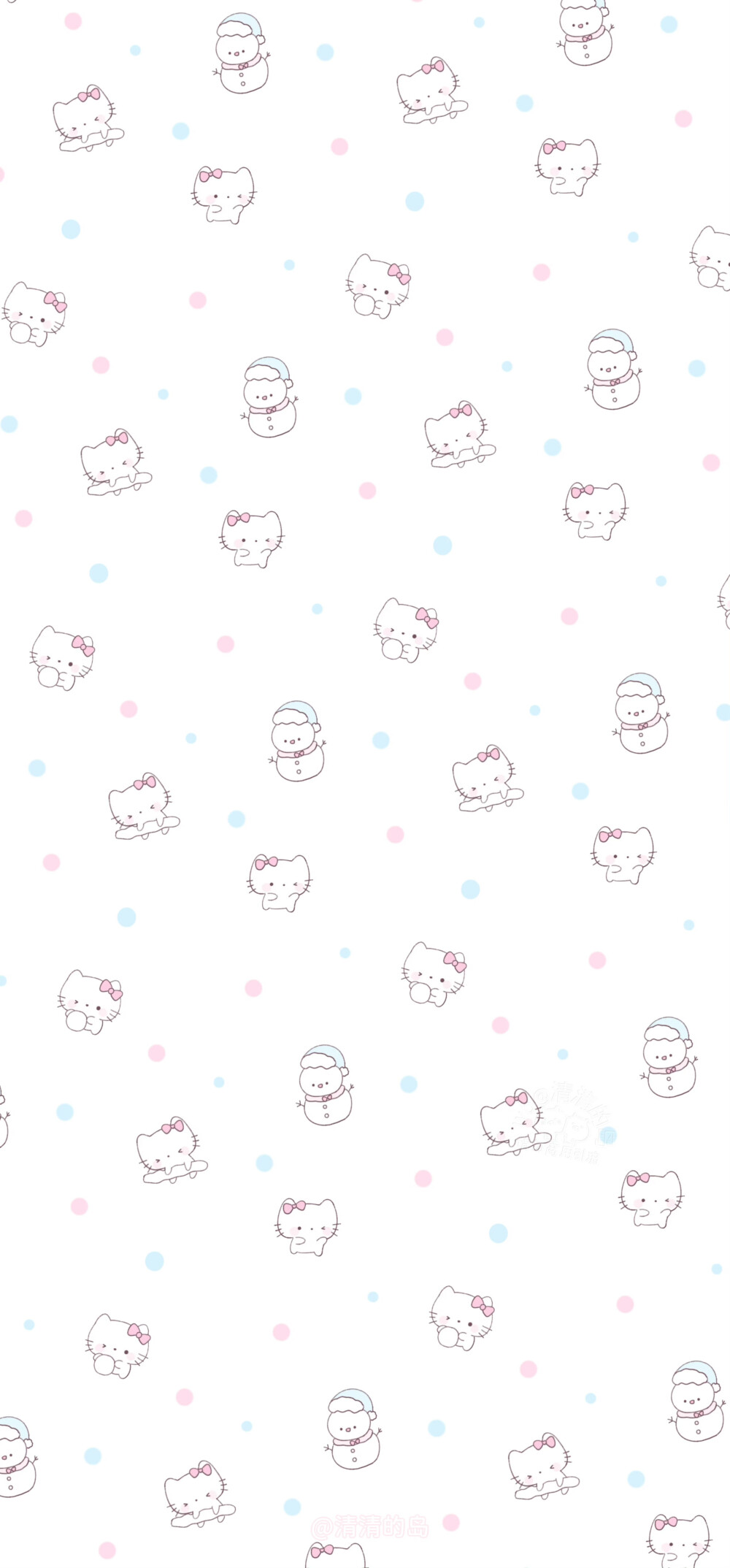 少女心壁纸/聊天背景图