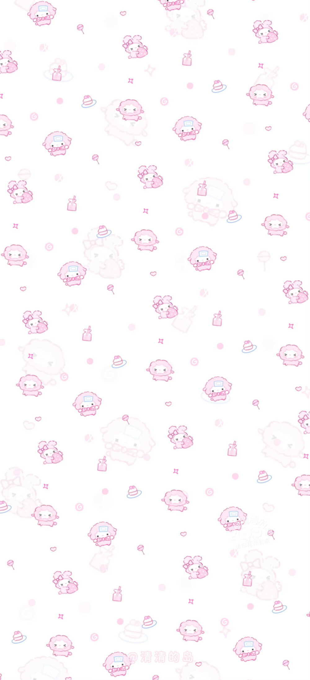 少女心壁纸/聊天背景图