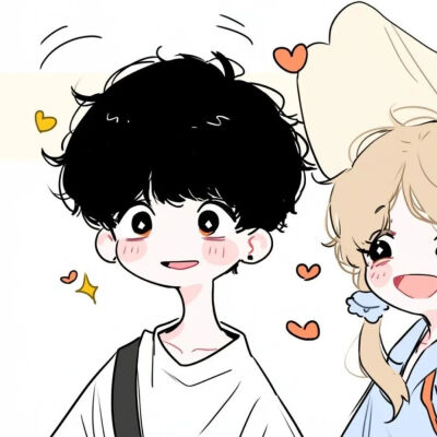 卡通情侣头像