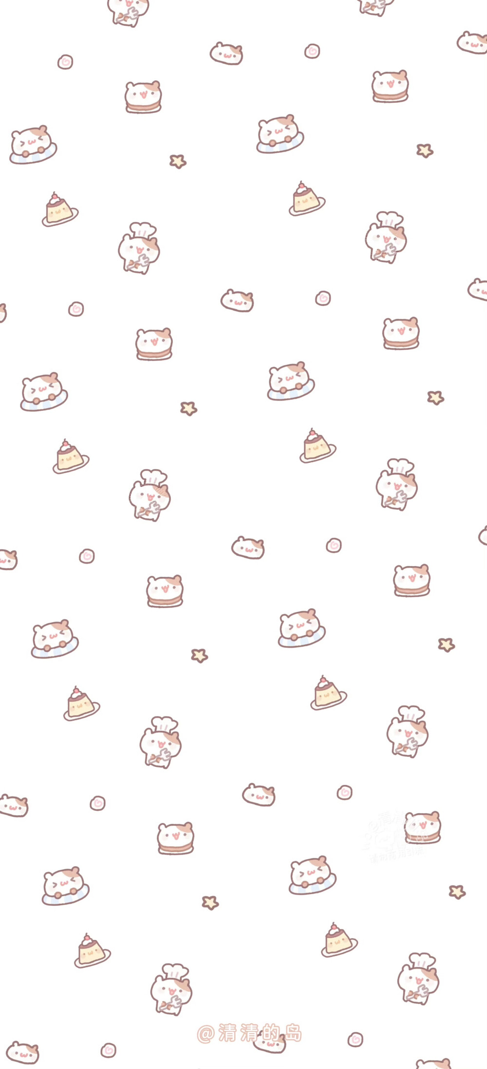 少女心壁纸/聊天背景图