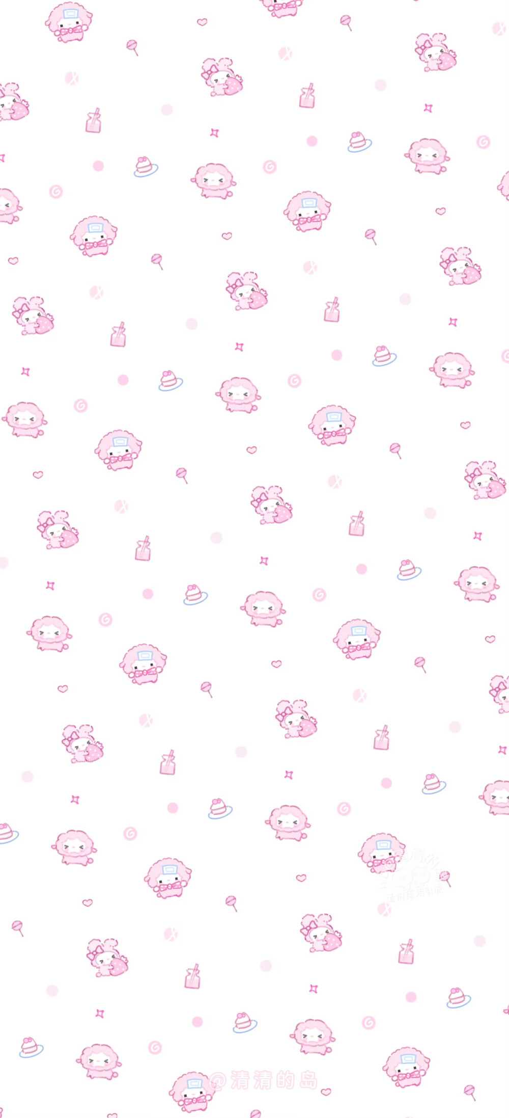 少女心壁纸/聊天背景图