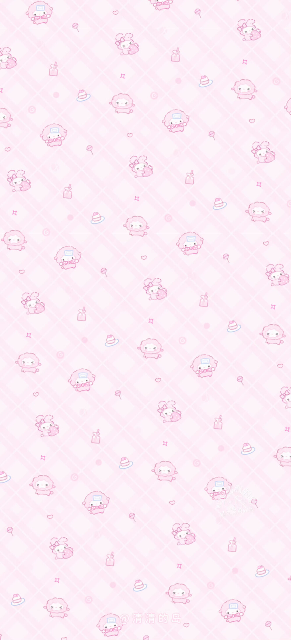 少女心壁纸/聊天背景图