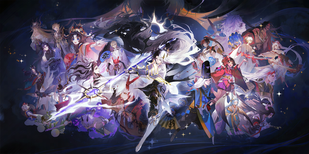 阴阳师 天照 须佐之男 神启荒 玉藻前 待宵姑获鸟 白藏主 渺念萤草 纺愿缘结神 铃鹿御前 麓铭大岳丸 大天狗 鬼王酒吞童子 茨木童子 神堕八岐大蛇 帝释天 阿修罗 不知火 鬼切 源赖光 因幡辉夜姬 晴明 神乐 源博雅 八百比丘尼 卑弥呼 时曜泷夜叉姬
时海故交