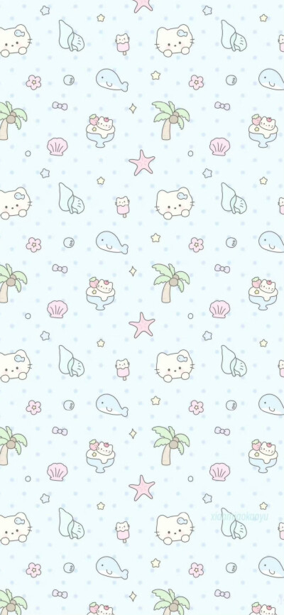 壁纸｜可爱平铺