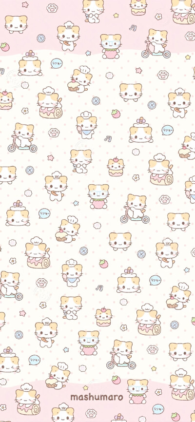 壁纸｜可爱平铺