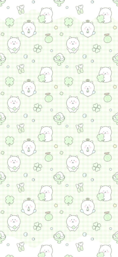 壁纸｜可爱平铺