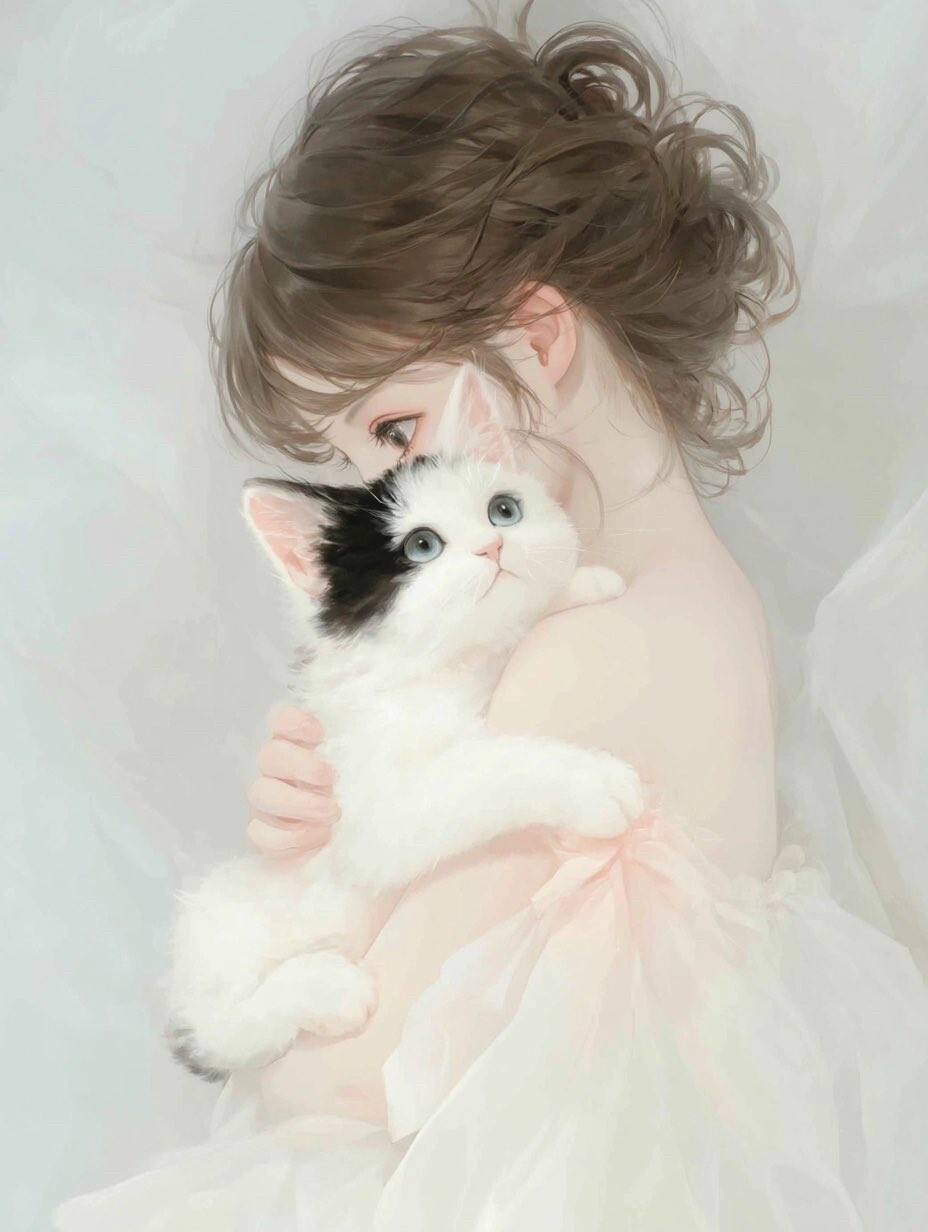 她和她的猫